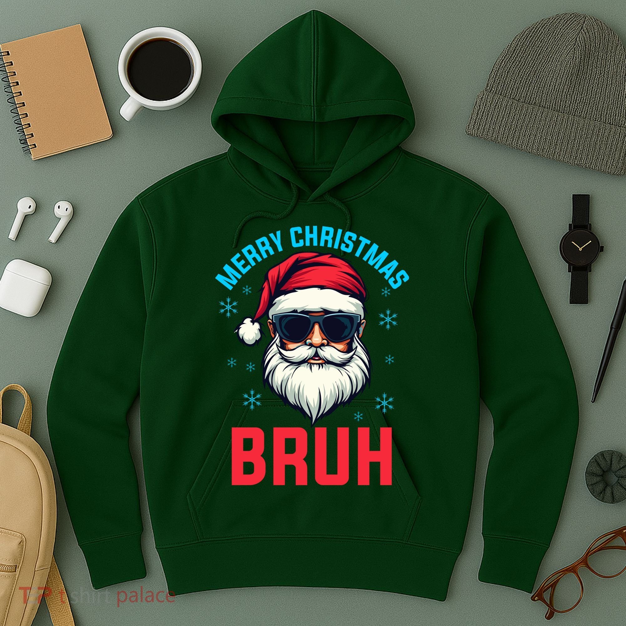 Merry Christmas Bruh Hoodie