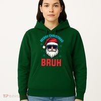 Merry Christmas Bruh Hoodie thumb 5