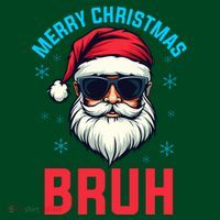 Merry Christmas Bruh Long Sleeve Shirt thumb 2