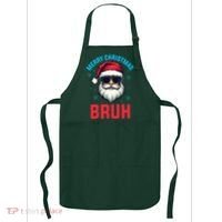 Merry Christmas Bruh Apron thumb 0