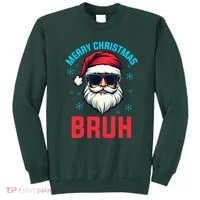 Merry Christmas Bruh Sweatshirt thumb 0