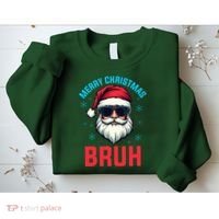 Merry Christmas Bruh Sweatshirt thumb 2