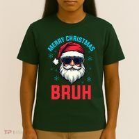 Merry Christmas Bruh T-Shirt thumb 4