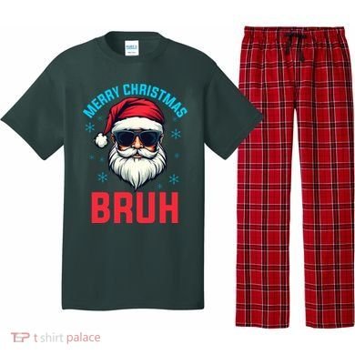 Merry Christmas Bruh Pajama Set