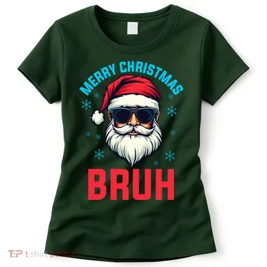 Merry Christmas Bruh Women's T-Shirt