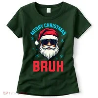 Merry Christmas Bruh Women's T-Shirt thumb 0