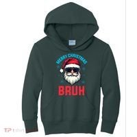 Merry Christmas Bruh Kids Hoodie thumb 0