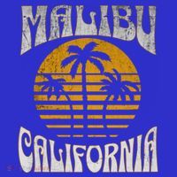 Malibu California Beach Summer Vacation Vintage Gift T-Shirt thumb 7