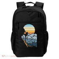 Mountain Climber Boulder Sports Hobby Retro Rock Climbing Backpack thumb 0