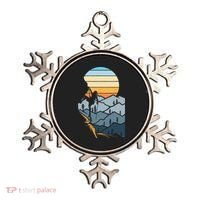 Mountain Climber Boulder Sports Hobby Retro Rock Climbing Ornament thumb 0