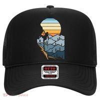 Mountain Climber Boulder Sports Hobby Retro Rock Climbing Hat thumb 0