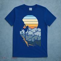 Mountain Climber Boulder Sports Hobby Retro Rock Climbing T-Shirt thumb 5