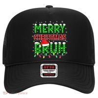 Merry Christmas Bruh Holiday Festive Hat thumb 0