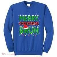 Merry Christmas Bruh Holiday Festive Sweatshirt thumb 0