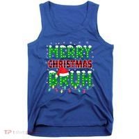 Merry Christmas Bruh Holiday Festive Tank Top thumb 0