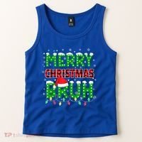 Merry Christmas Bruh Holiday Festive Tank Top thumb 2