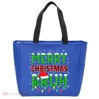 Merry Christmas Bruh Holiday Festive Tote Bag thumb 0