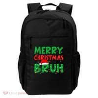 Merry Christmas Bruh Meme Funny Holiday Backpack thumb 0