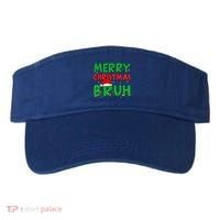Merry Christmas Bruh Meme Funny Holiday Visor thumb 0