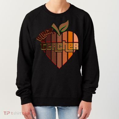 Melanin Colors Black Teacher Women's Sweatshirt