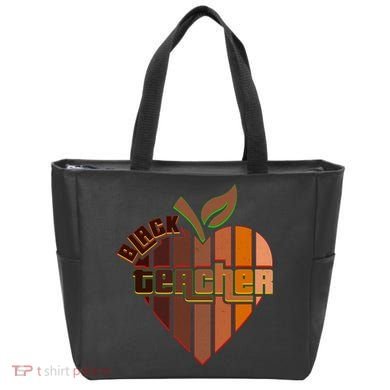 Melanin Colors Black Teacher Tote Bag