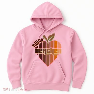 Melanin Colors Black Teacher Hoodie