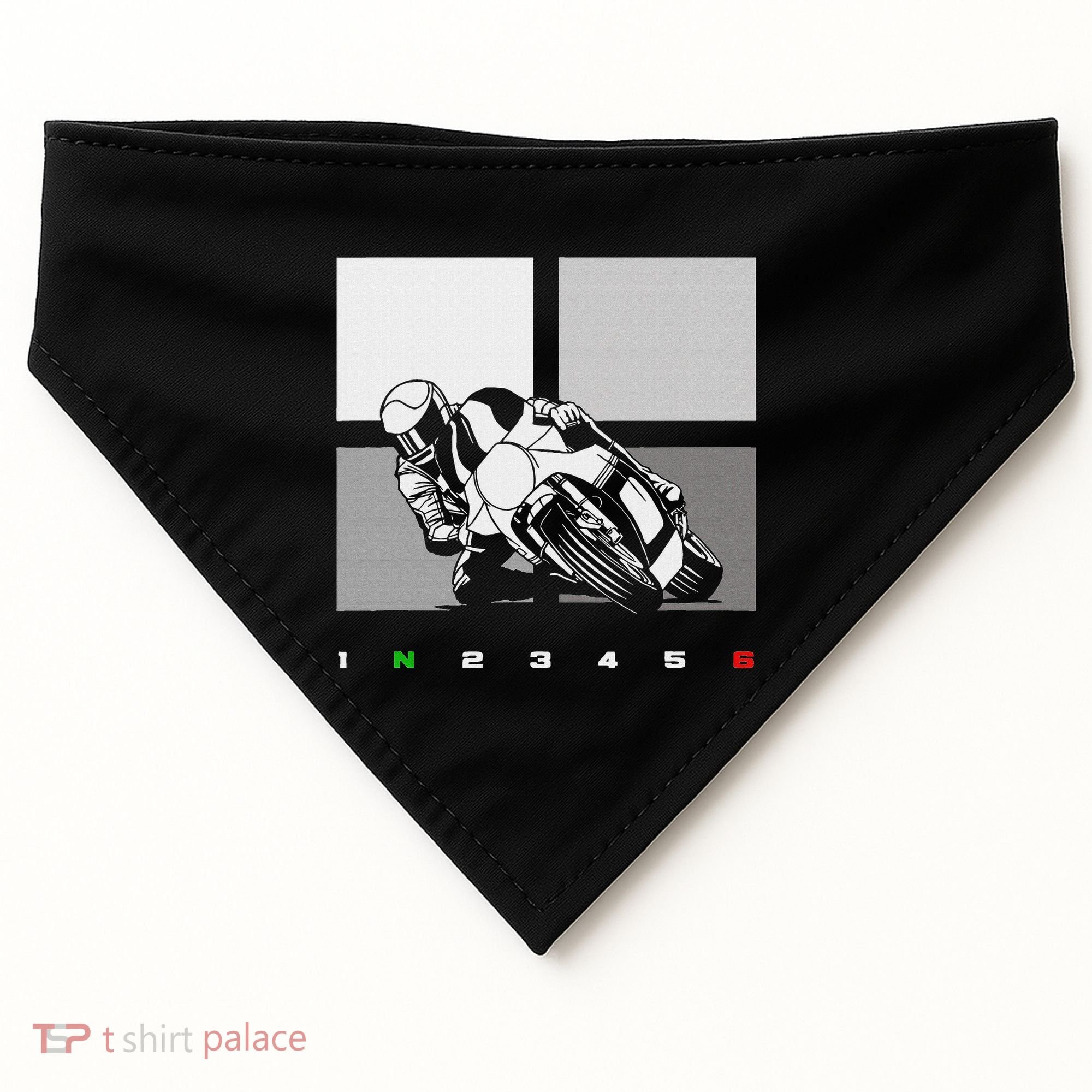 Motorcycle Clothing Biker Motorcycle USA-Made Doggie Bandana