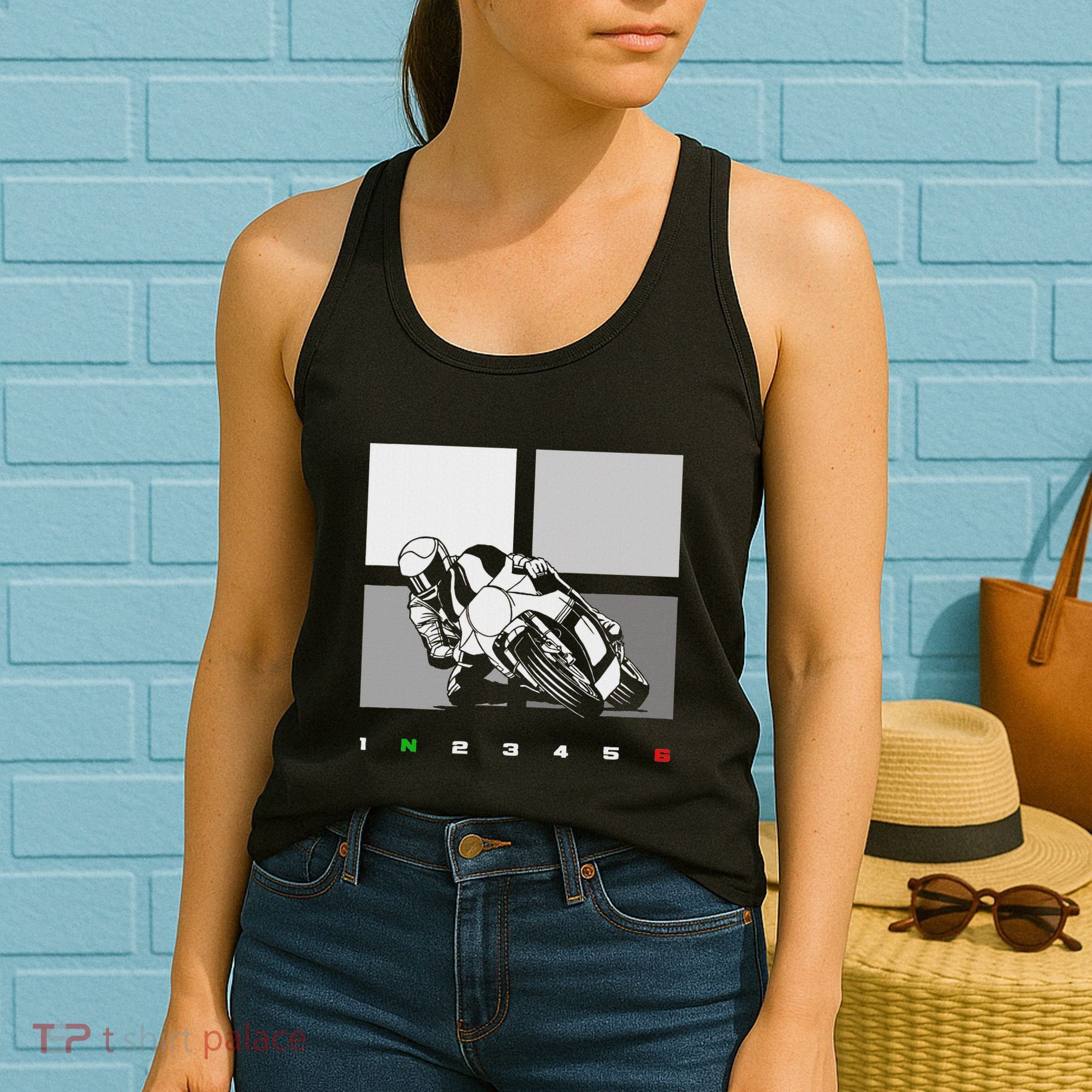 Motorcycle Clothing Biker Motorcycle Women's Tank Top