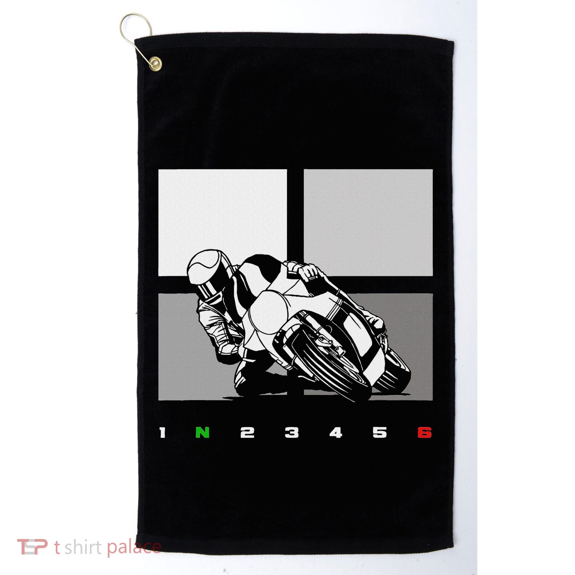 Motorcycle Clothing Biker Motorcycle Golf Towel
