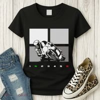 Motorcycle Clothing Biker Motorcycle Women's T-Shirt thumb 3