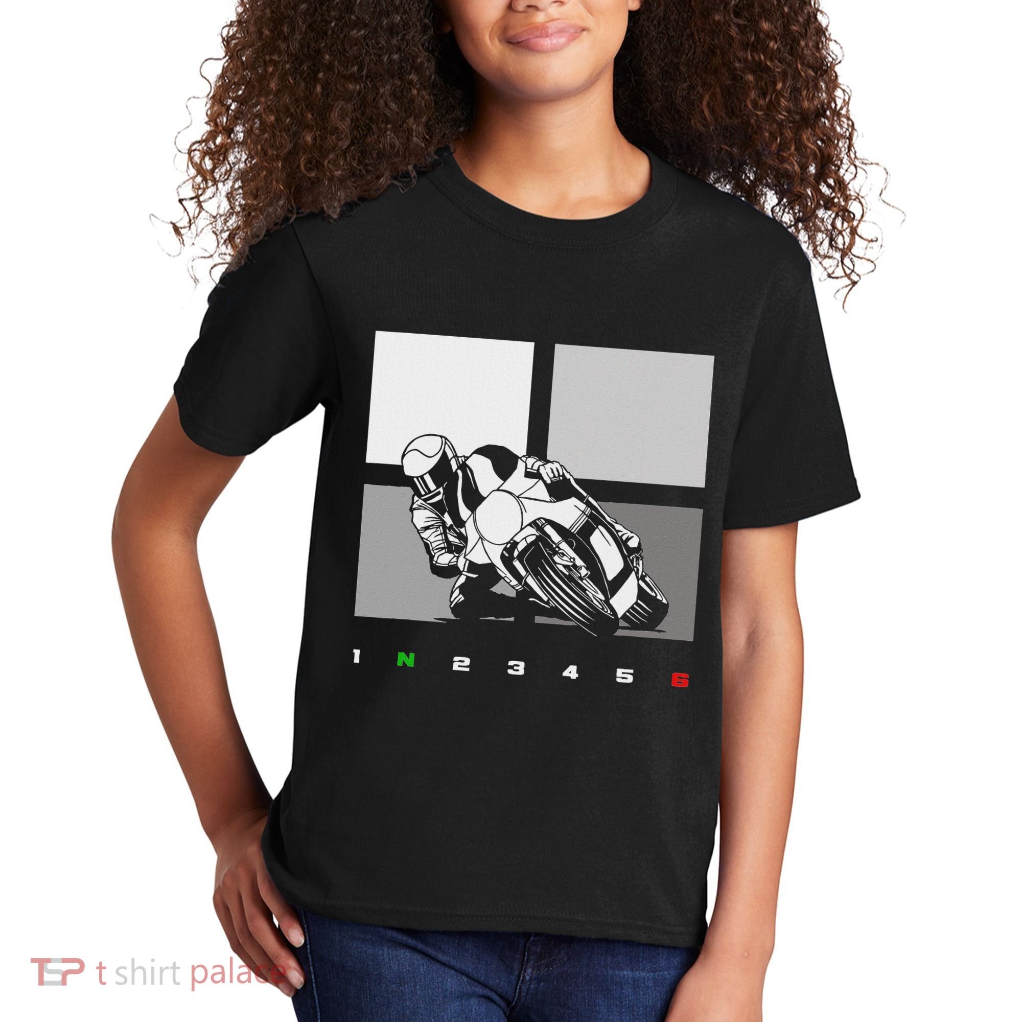 Motorcycle Clothing Biker Motorcycle Kids T-Shirt