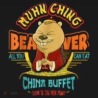 Muhn Ching Beaver All You Can Eat China Buffet Chow Backpack thumb 2