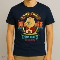 Muhn Ching Beaver All You Can Eat China Buffet Chow T-Shirt thumb 3