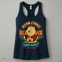 Muhn Ching Beaver All You Can Eat China Buffet Chow Women's Tank Top thumb 3