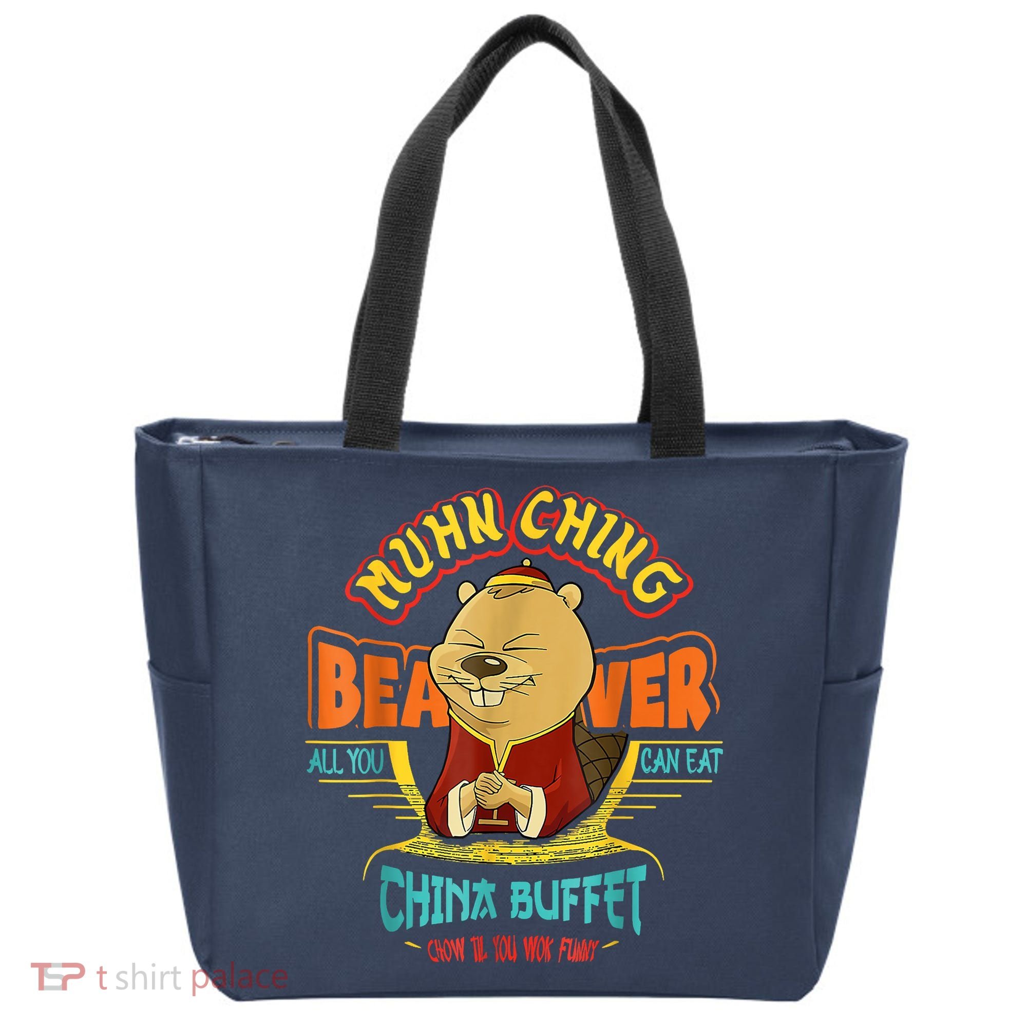 Muhn Ching Beaver All You Can Eat China Buffet Chow Tote Bag