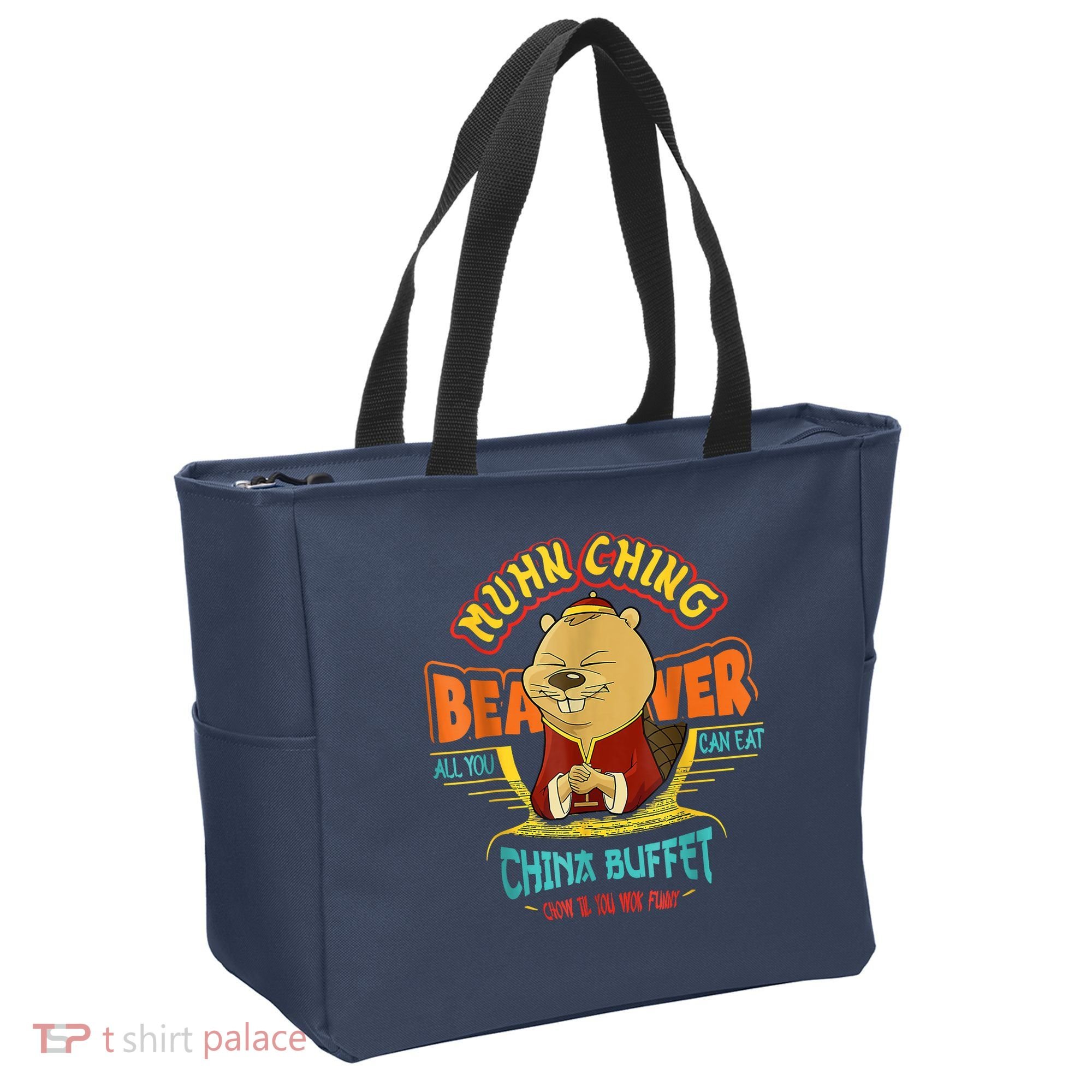Muhn Ching Beaver All You Can Eat China Buffet Chow Tote Bag