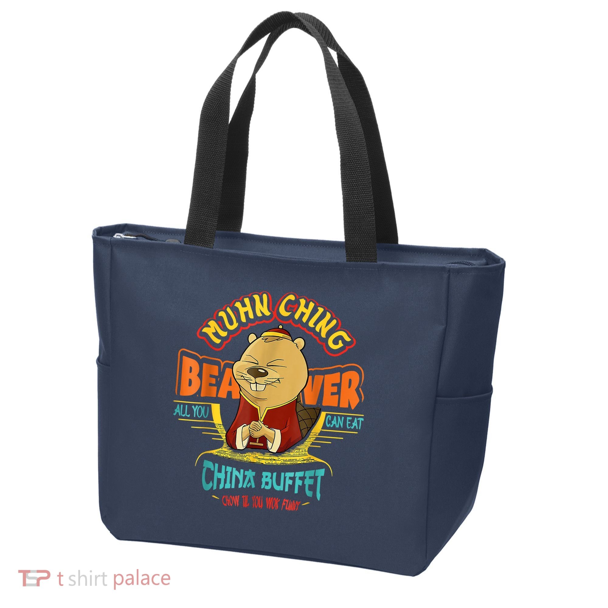 Muhn Ching Beaver All You Can Eat China Buffet Chow Tote Bag