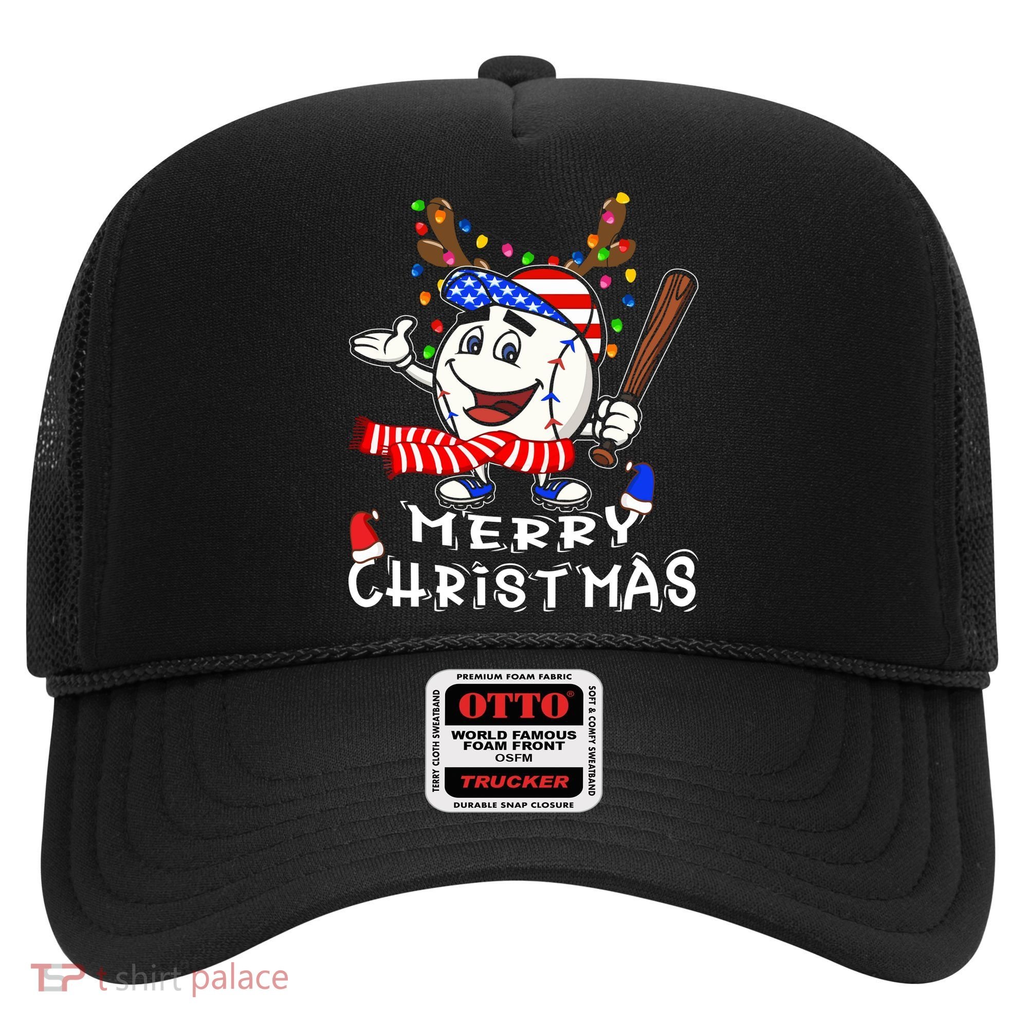 Merry Christmas Baseball For Boys Tollder Ball Santa Pajama Hat