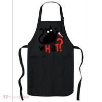 Murder Cat Bloody Knife What? Funny Humor Cats Apron thumb 0