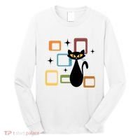 Mid Century Black Cat Long Sleeve Shirt thumb 0