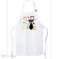 Mid Century Black Cat Apron thumb 0