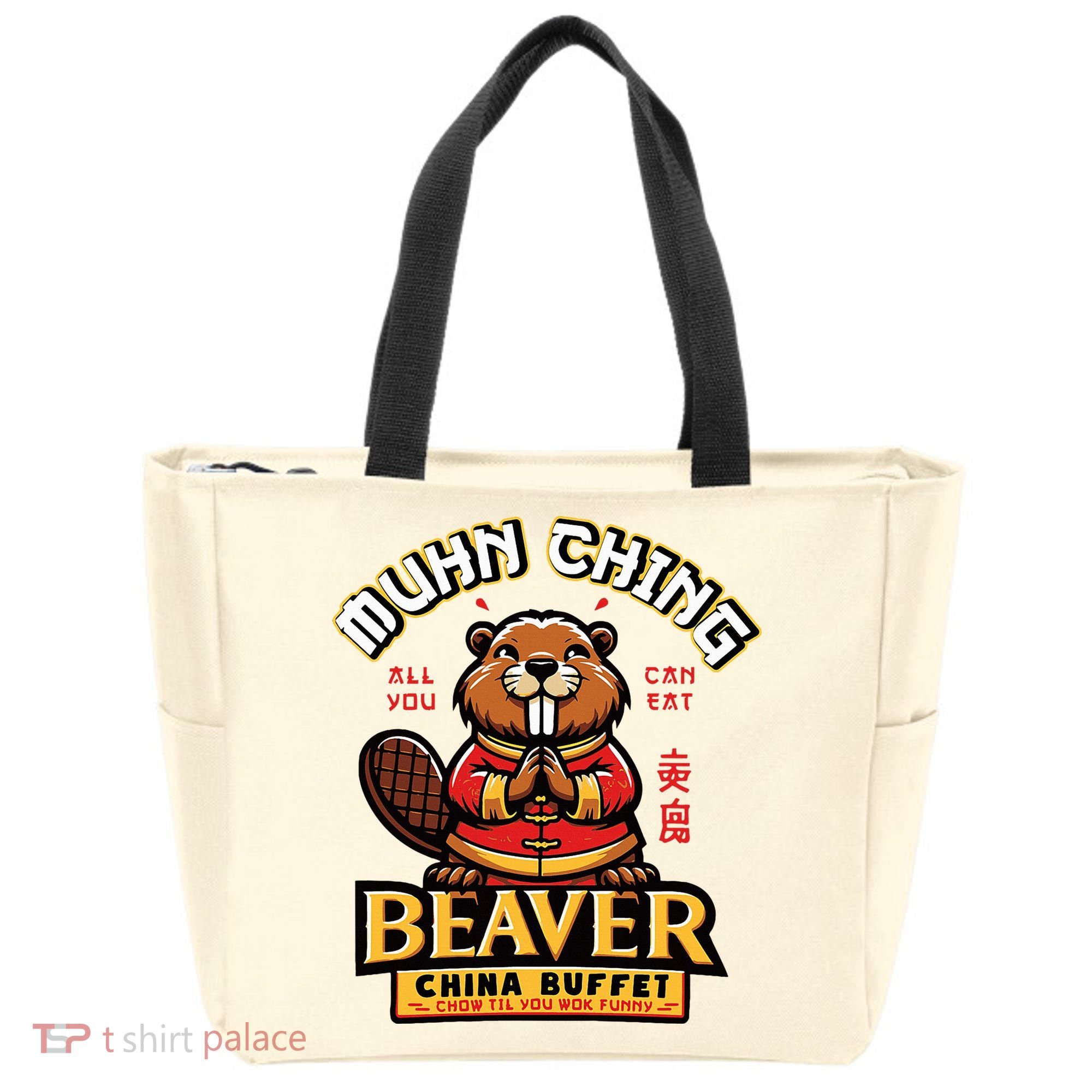 Muhn Ching Beaver Dirty Raunchy Tote Bag