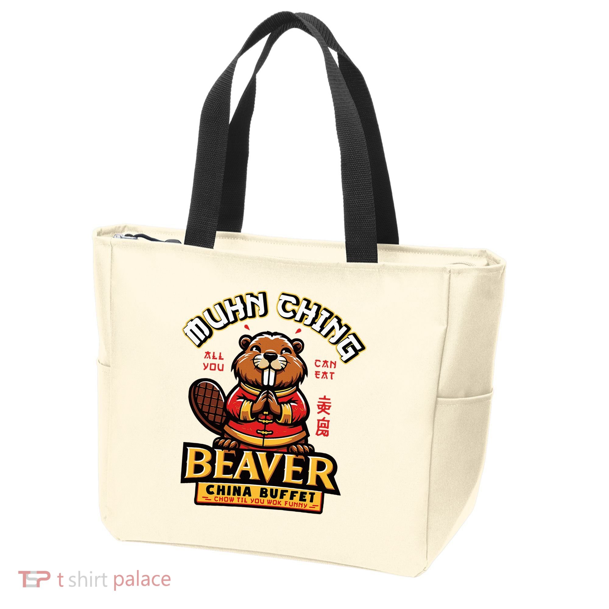 Muhn Ching Beaver Dirty Raunchy Tote Bag