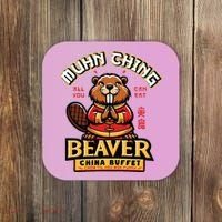 Muhn Ching Beaver Dirty Raunchy Coaster thumb 0