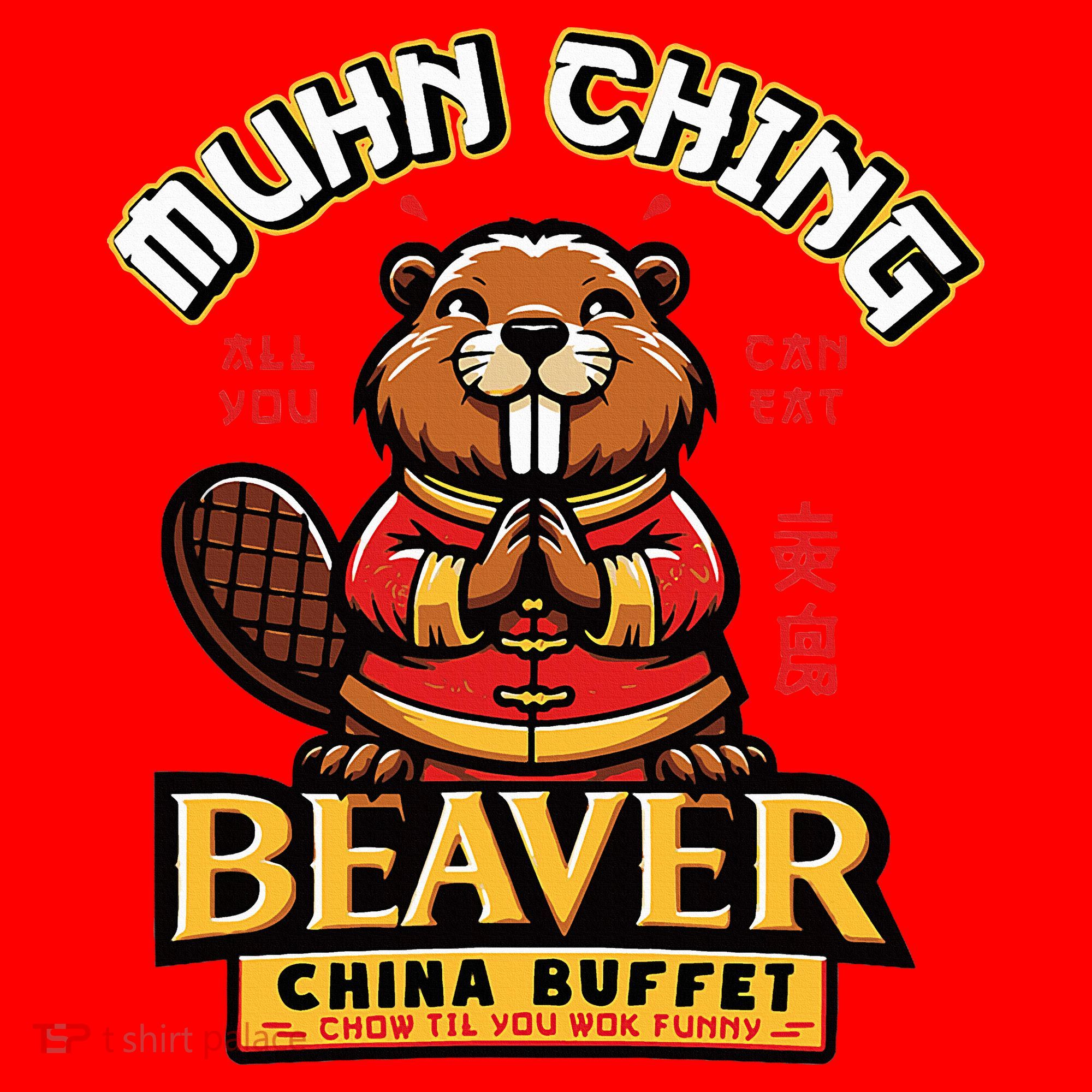 Muhn Ching Beaver Dirty Raunchy Santa Hat