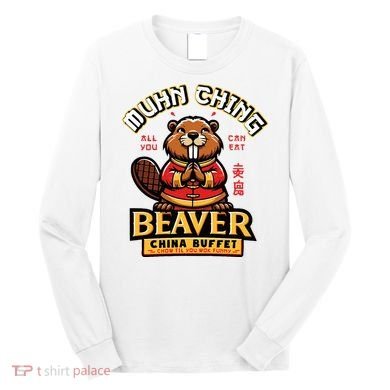 Muhn Ching Beaver Dirty Raunchy Long Sleeve Shirt
