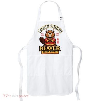 Muhn Ching Beaver Dirty Raunchy Apron