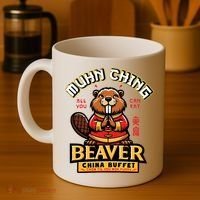Muhn Ching Beaver Dirty Raunchy Coffee Mug thumb 4