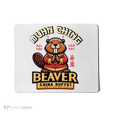 Muhn Ching Beaver Dirty Raunchy Mousepad