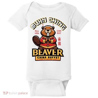Muhn Ching Beaver Dirty Raunchy Baby Bodysuit